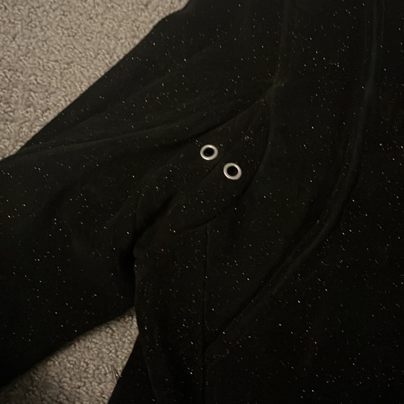 IRO black speckle suede moto jacket size 38…. This is a 10!!! - Picture 9 of 11